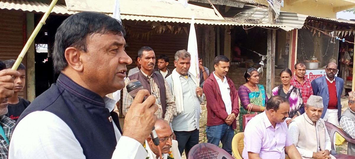 खिमलाल भट्टराईको दाबी : ‘ रुपन्देही क्षेत्र नं. ५ मा एमालेको जीत सुनिश्चित छ’