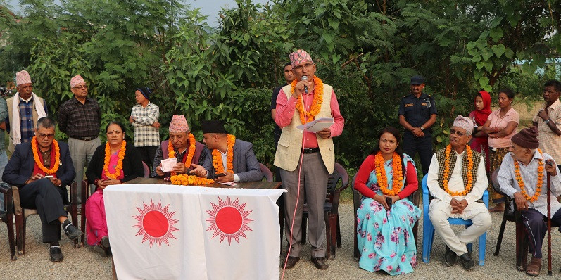 अब टुक्रे योजना हाेइन,एकीकृत गरी योजनावद्ध विकास : विष्णुप्रसाद पौडेल