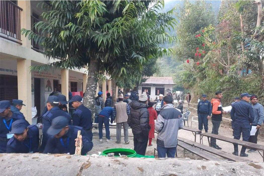 गुल्मी क्षेत्र न१ अर्बेनीमा आज पुनः मतदान सुरु