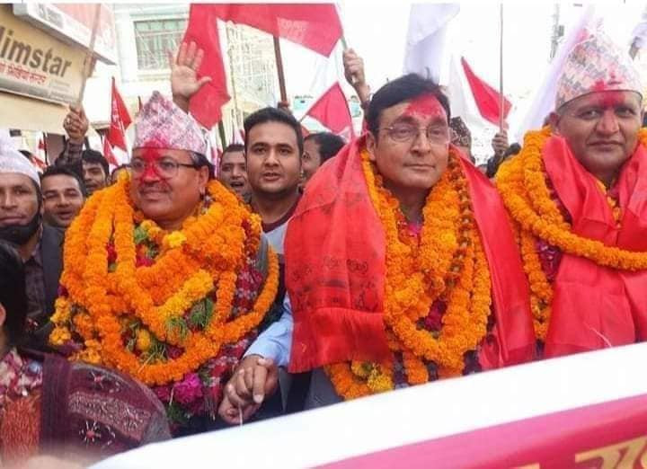 अर्घाखाँचीका तीनवटै सिटमा एमाले विजयी