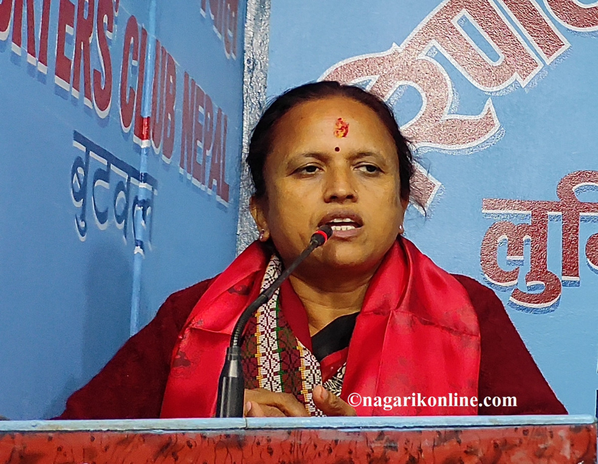 कांग्रेसले प्रधानमन्त्रीमा दाबी गर्नु अस्वभाविक हाेइन,प्रचण्डको पनि दाबी रहन्छ : रेखा शर्मा