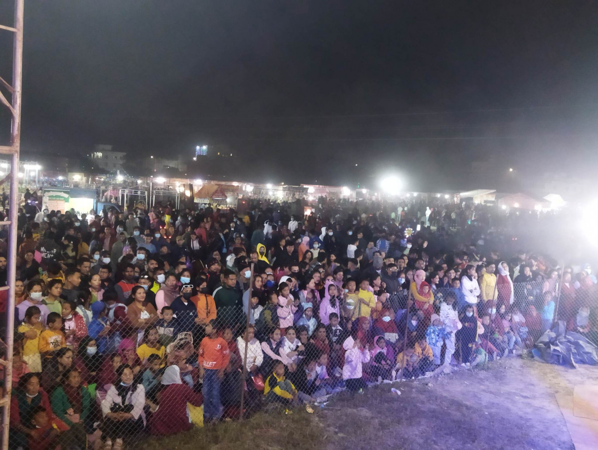 तिलोत्तमा मेला भाेलि सकिदै,दुर्गेश थापाको प्रस्तुति रहने