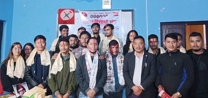नेविसंघ रामपुर कृषि क्याम्पसको इकाई सभापतिमा आशिष देवकोटा 