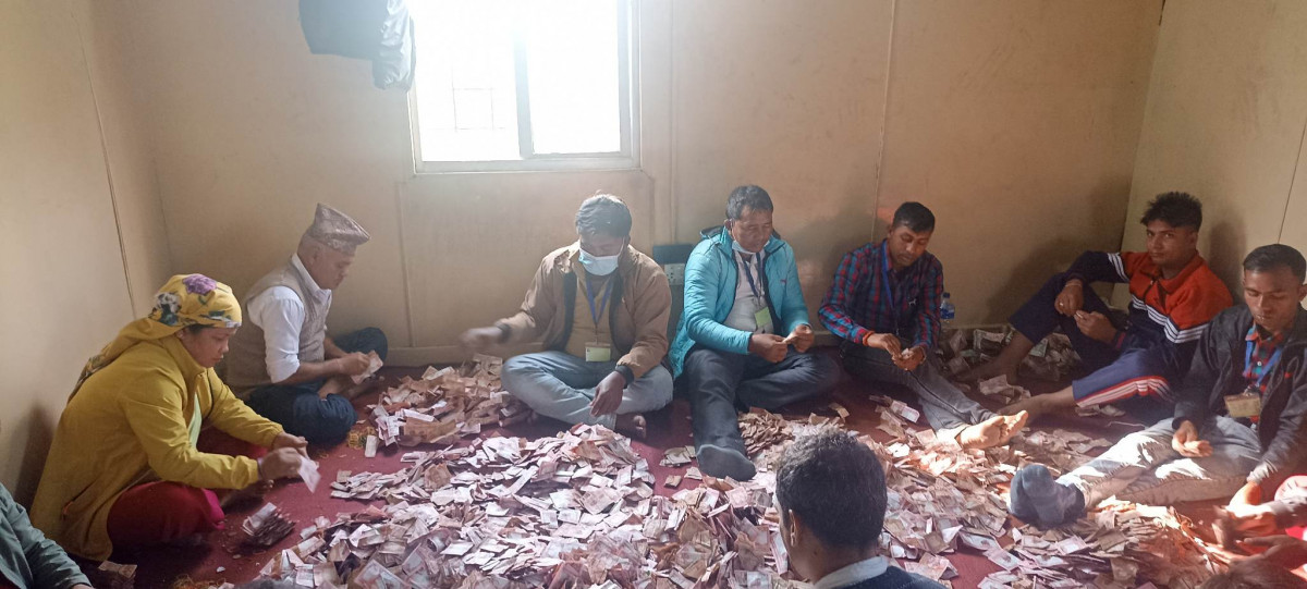 लुम्बिनीमा दुईमहिनाको दान  ६१ लाख २० हजार ८०६ रुपैयाँ 