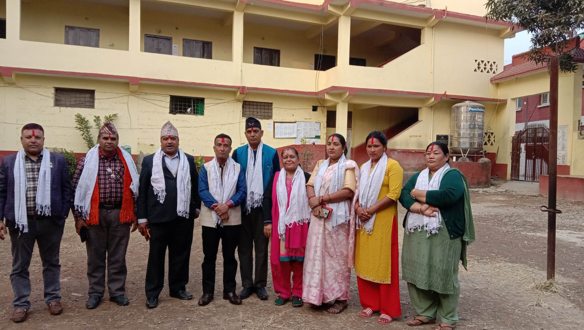 तिलोत्तमा माबि बुटवलको अध्यक्षमा ताराप्रसाद ज्ञवाली चयन