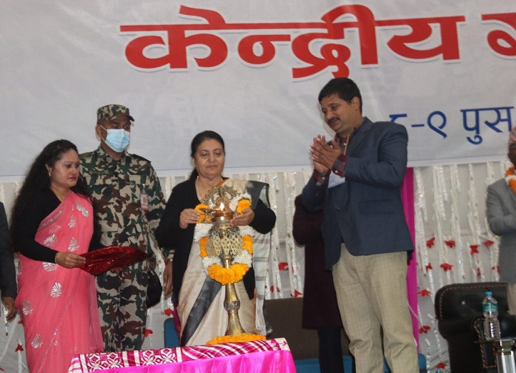 हरेक परिवर्तनमा पत्रकारिताको महत्वपूर्ण योगदान : राष्ट्रपति विद्यादेवी भण्डारी