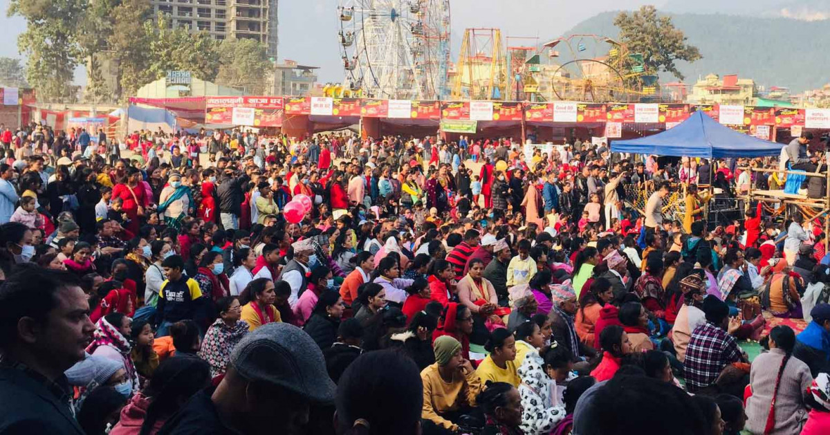 १५ औं  राष्ट्रिय औद्योगिक प्रदर्शनीमा घुईँचाे,टिकट काउन्टर थपियो