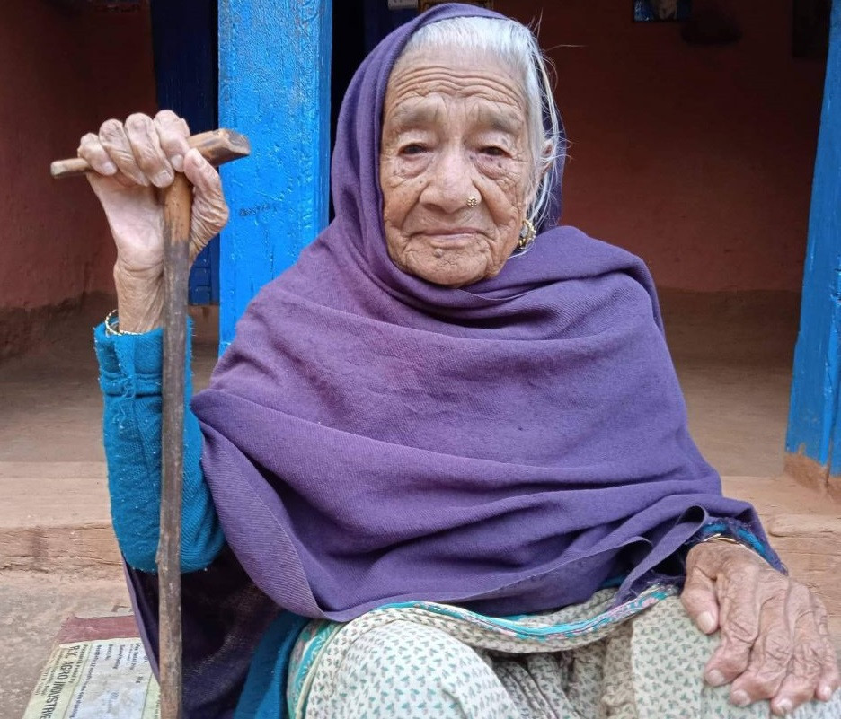 गुल्मी रूरूक्षेत्र थोर्गाकी ११२ वर्षीया इन्द्रकुमारी ‘जम्दार्नी आँबै’को निधन