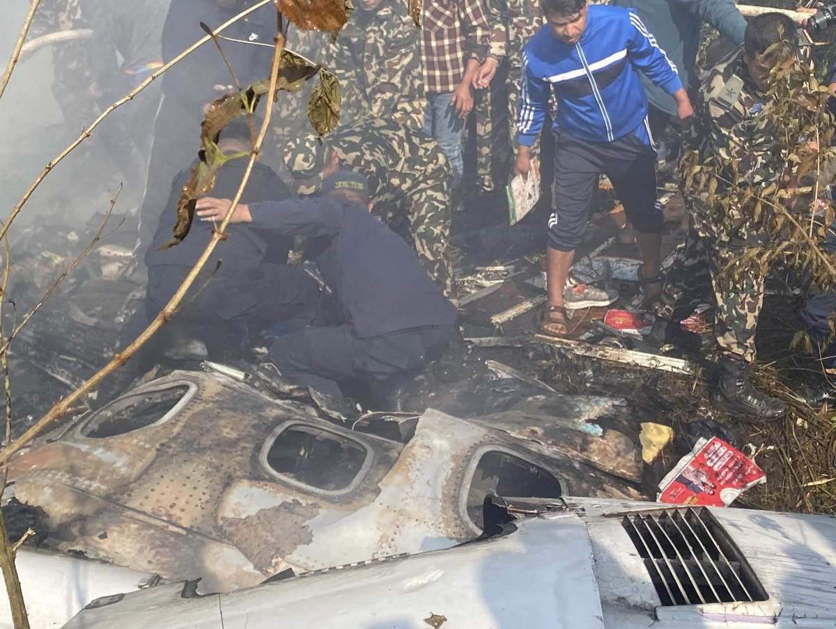 यति एयरलाइन्सको विमान दुर्घटनामा परेका यात्रुको पहिचान खुल्यो (सूचीसहित)