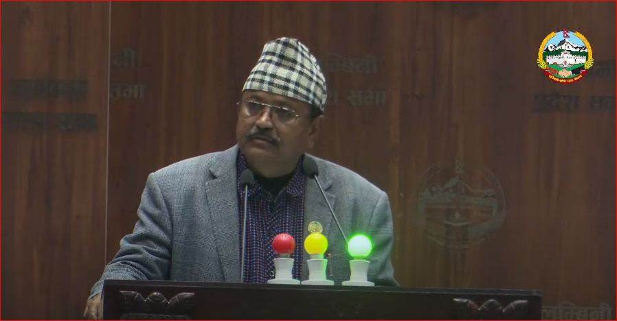 सरकारलाई छिटोभन्दा छिटो पुर्णता दिनुहोस् :प्रदेश सभा सदस्य घिमिरे