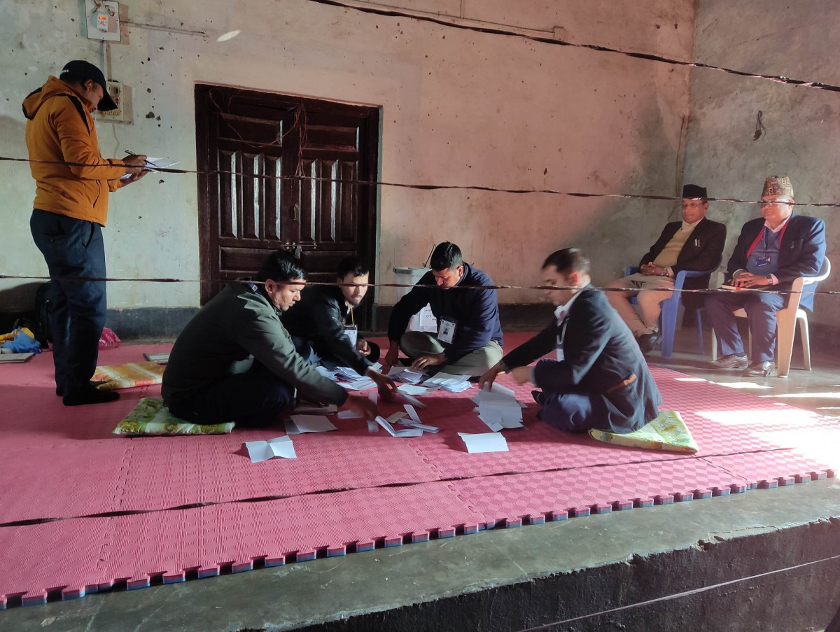 राष्ट्रिय सभा उपनिर्वाचनका लागि भएको मतगणना सुरु