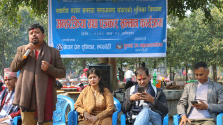 ‘नेताको पछि होइन जनताका गुनासा र समस्याकापछि लागौँ ’:  शिव लम्साल