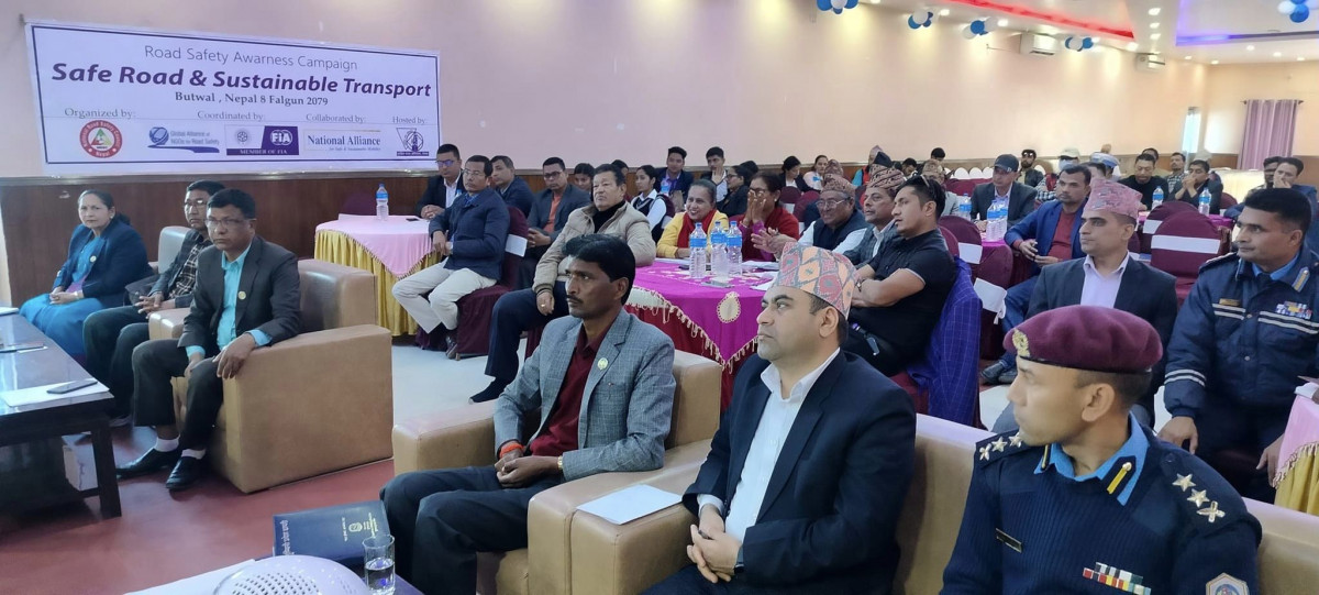 दुर्घटना न्युनिकरणका लागि सचेतना जगाउन जरूरी