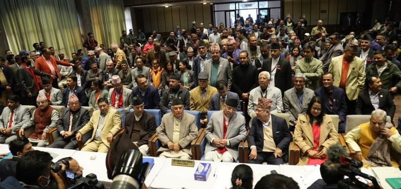 कांग्रेस नेता रामचन्द्र पौडेलले गरे राष्ट्रपति पदका लागि उम्मेदवारी मनोनयन दर्ता
