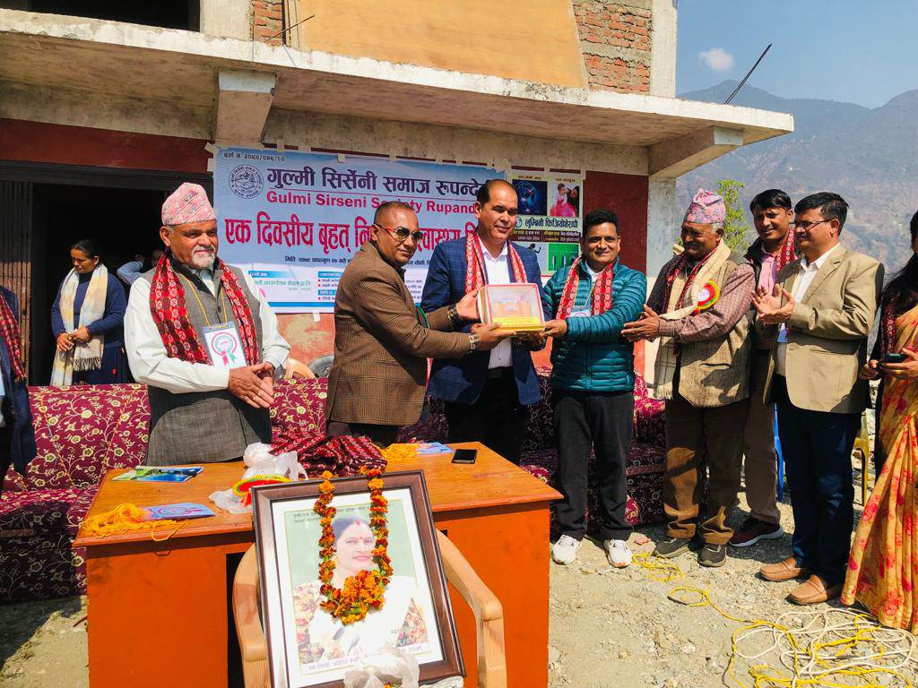 गुल्मी सिर्सेनीमा भएको स्वास्थ्य शिविरमा ६ सय जनाले लिए लाभ