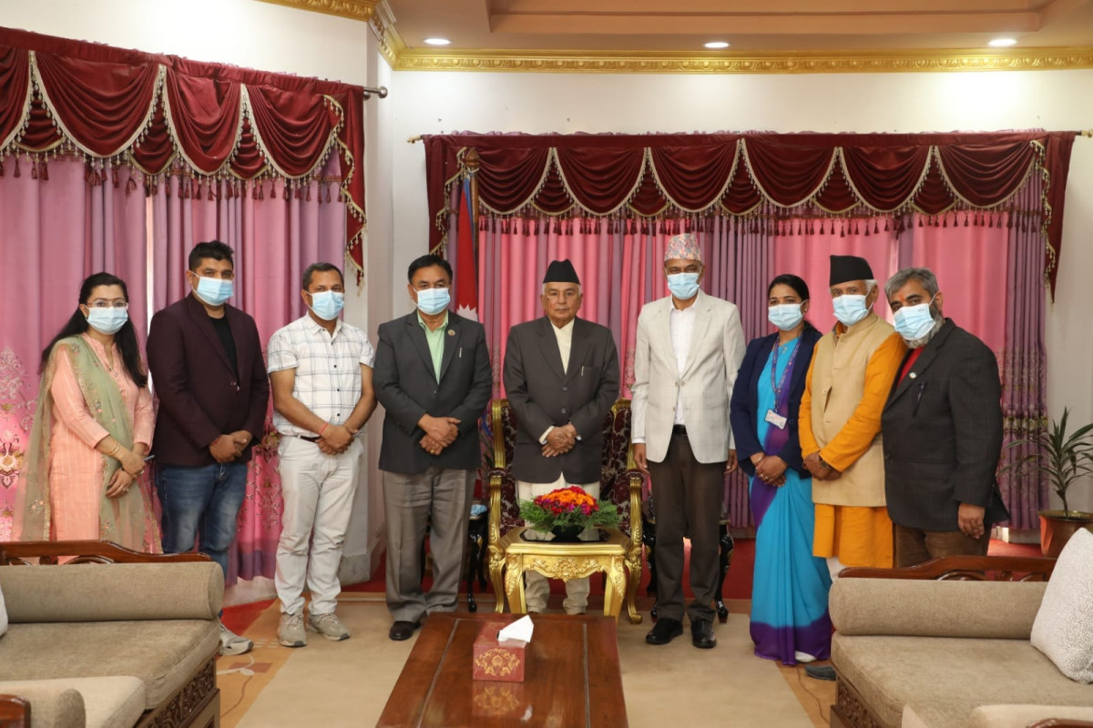 राष्ट्रपति पौडेललाई जितगढी उत्सवका लागि निमन्त्रणा