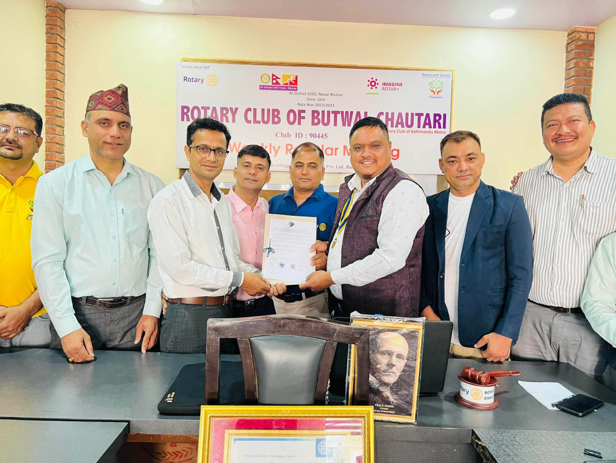 रोटरी क्लव अफ बुटवल चौतारी र चौराहा अस्पतालबिच सम्झौता, उपचारमा छुट पाउने