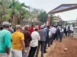 उपनिर्वाचन सम्पन्न,६० प्रतिशत मत खस्यो