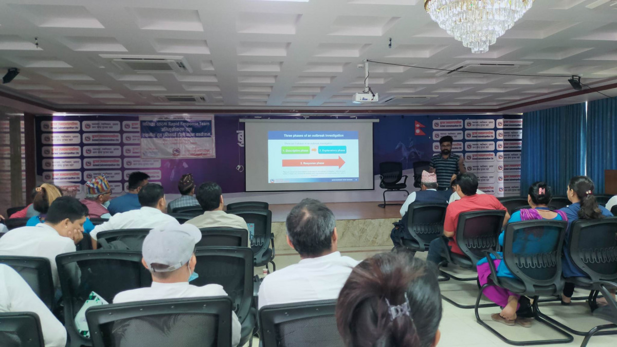 बुटवलमा र्यापिड रेस्पोन्स टिम अभिमुखीकरण