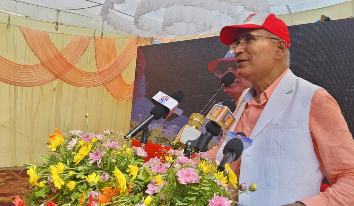 एमाले उपाध्यक्ष विष्णु पौडेलले भने-‘गुटबन्दी मुर्दावाद’