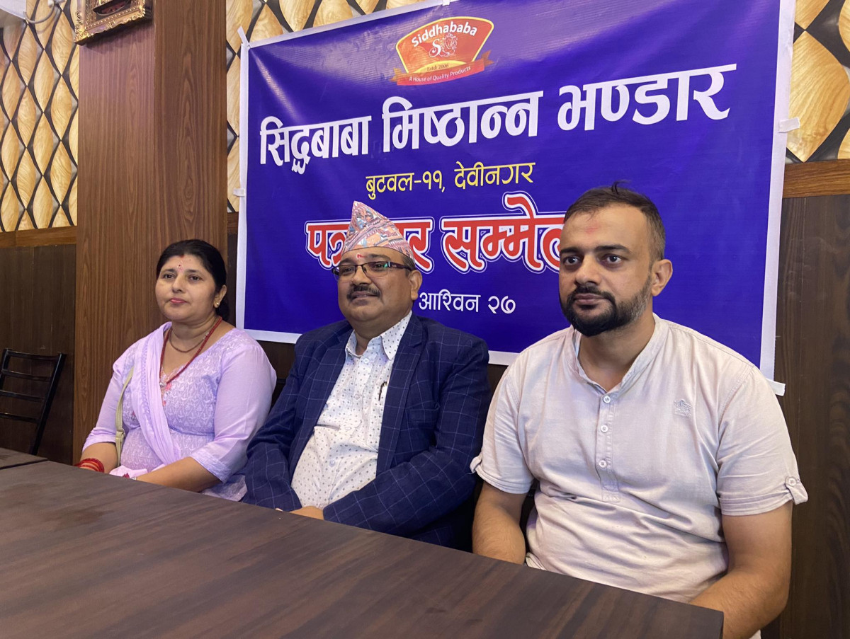 सिद्धबाबा मिष्ठान्न भण्डारको तेस्रो शाखा देवीनगरमा,भाेलि उद्घाटन