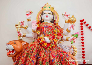 चुन्नको आध्यात्मिक सेवा : देवीनगरस्थित नवदुर्गा मन्दिरमा लाखौँ लगानी
