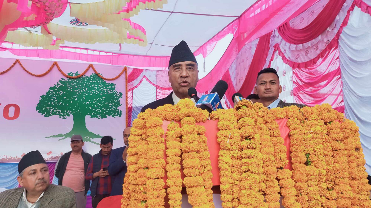 कांग्रेस सभापति देउवाले भने-‘कम बोल्ने, काम बढी गर्न खोजिरहेछु, हेरौं के हुन्छ’