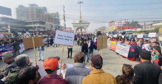 गौतमबुद्ध अन्तर्राष्ट्रिय विमानस्थल : नियमित संचालनको माग गर्दै भैरहवामा आन्दोलन