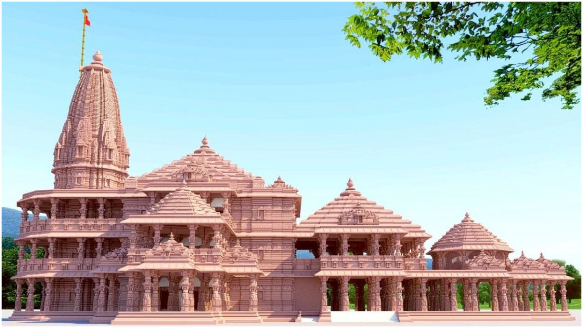 अयोध्यामा भगवान रामको मूर्ति प्राणप्रतिष्ठा हुँदै,१८ अर्बमा मन्दिर तयार