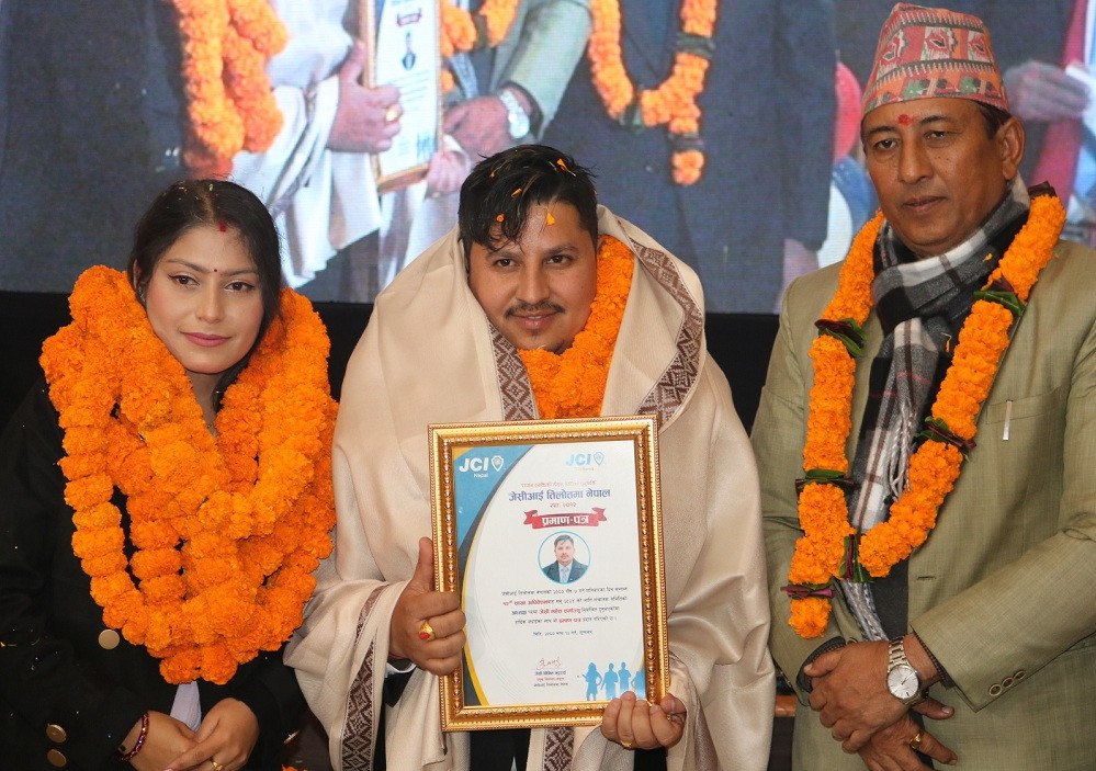 तिलोत्तमा जेसीजमा पदस्थापन,अध्यक्ष महेश शर्माको नेतृत्वले गर्‍यो पदभार ग्रहण