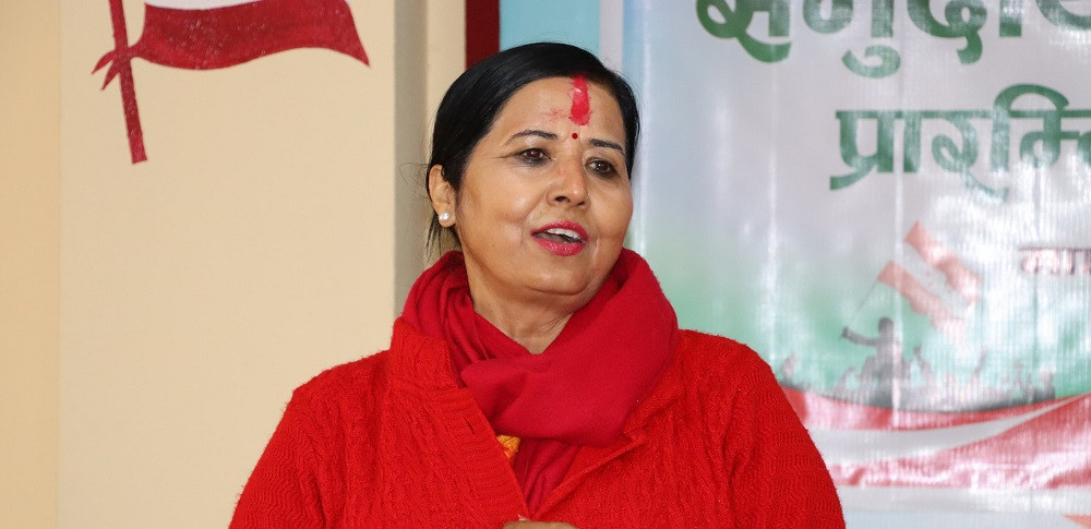 कांग्रेसमा भएको गणेश प्रवृत्तिको अन्त्य गर्न जरुरी : डा. डिला सङ्ग्रौला