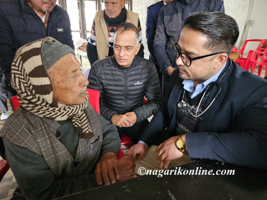 बुटवलमा ‘बा-आमासँग नगर प्रमुख’ कार्यक्रम  : आज १७० जनाको स्वास्थ्य परीक्षण