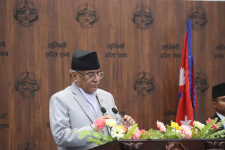 ‘क्रान्ति र शान्तिको समिश्रणको सबैभन्दा राम्रो दृष्टान्त लुम्बिनी नै हो ’  : प्रधानमन्त्री प्रचण्ड