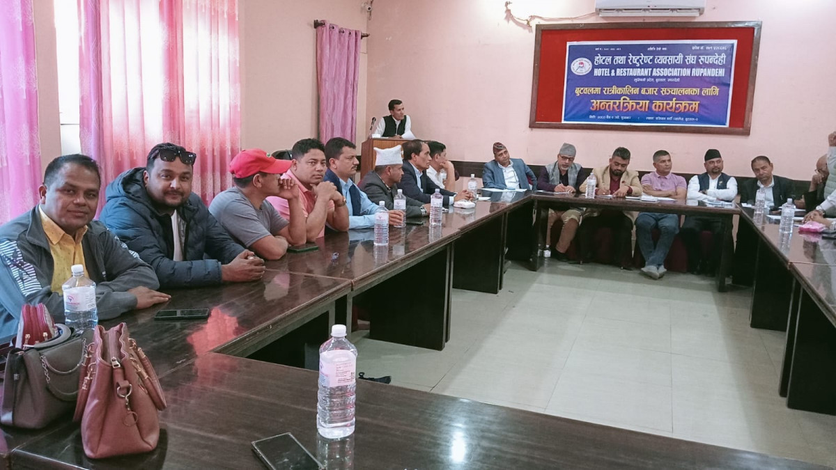 बुटवल चलायन बनाउन रात्रीकालिन बजार जरूरी