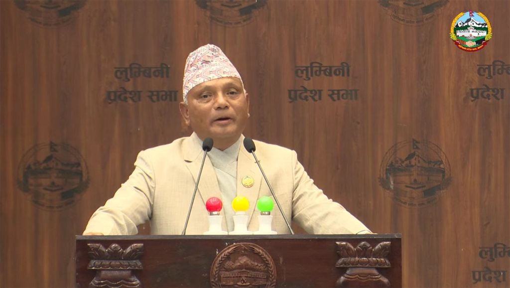 लुम्बिनी प्रदेशका मुख्यमन्त्री महराले पाए विश्वासको मत