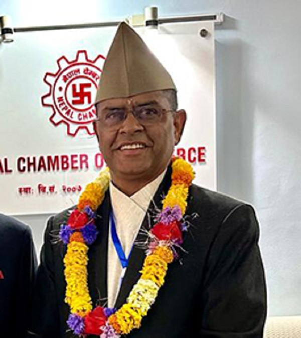नेपाल चेम्बर अफ कमर्सको लुम्बिनीको अध्यक्षमा दोहोरिए पोखरेल