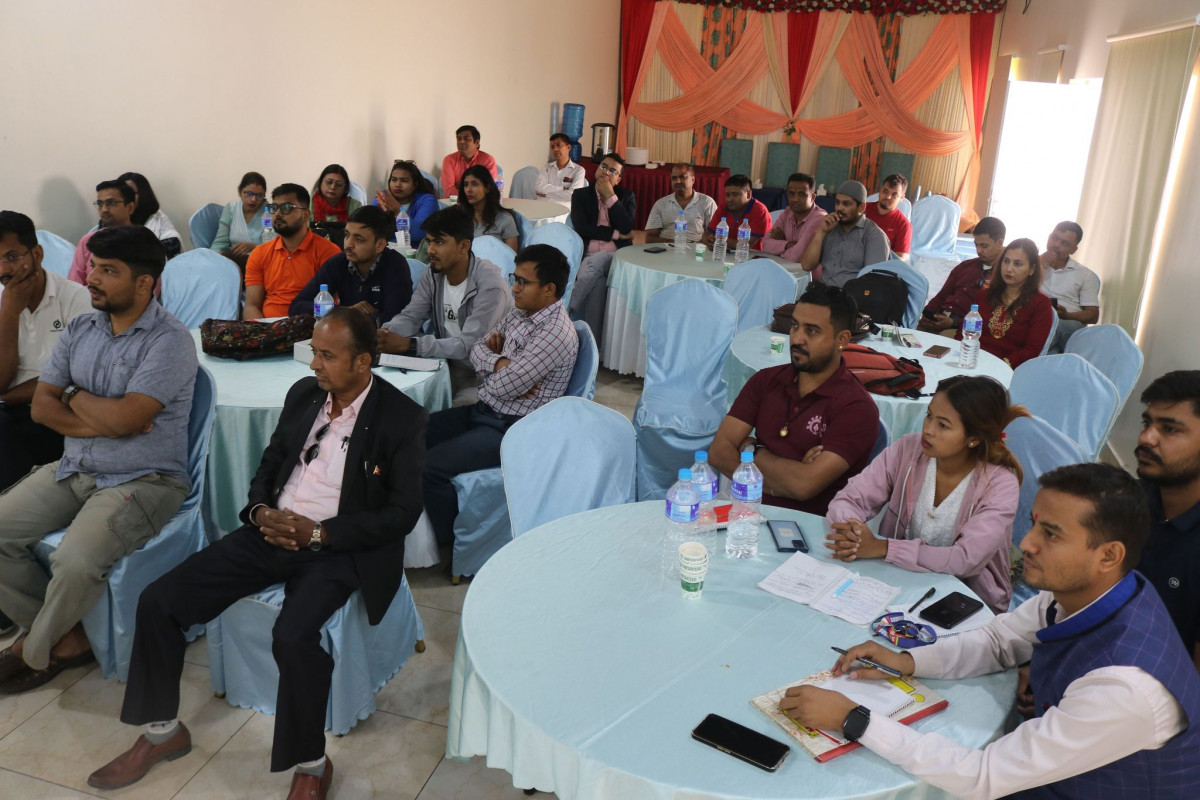  प्रेस युनियनद्वारा क्षमता विकास तथा डिजिटल पत्रकारिता तालिम समापन