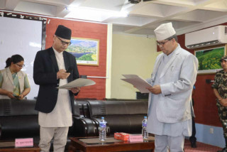 लुम्बिनी प्रदेशको मुख्य न्यायाधिवक्तामा तीर्थराज ज्ञवाली नियुक्त 