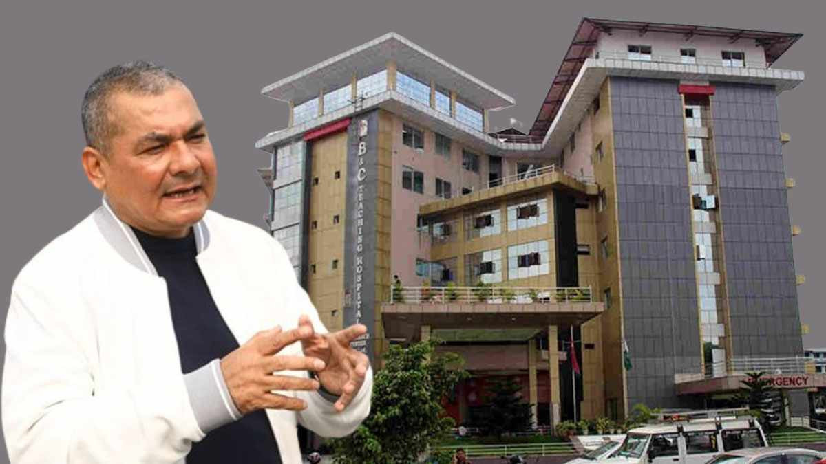 दुर्गा प्रसाईंको बीएण्डसी मेडिकल कलेजलाई सम्बन्धन दिन सिफारिस