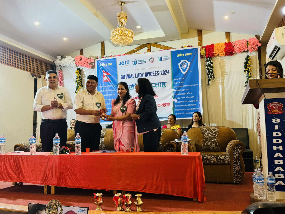 बुटवल लेडी जेसीजको आयोजनामा जेसीज सप्ताह शुरू