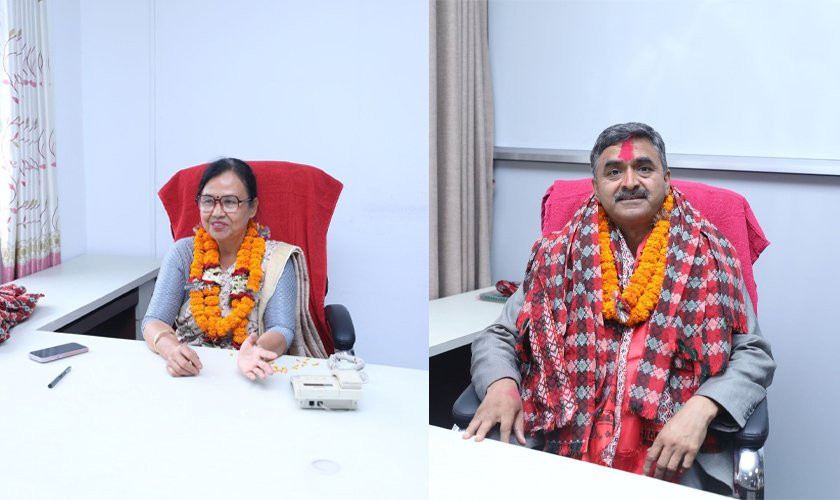 गैरे र न्यौपाने सङ्घीय संसद्का दुई समितिका सभापति निर्विरोध निर्वाचित