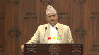 लुम्बिनीका मुख्यमन्त्री आचार्यलाइ  विश्वासको मत प्राप्त