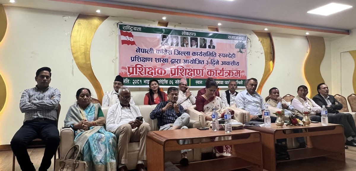 ‘एमालेको उपद्रो रोक्छौँ, कांग्रेसको चकचक गर्ने बानी छैन’ : गगन थापा