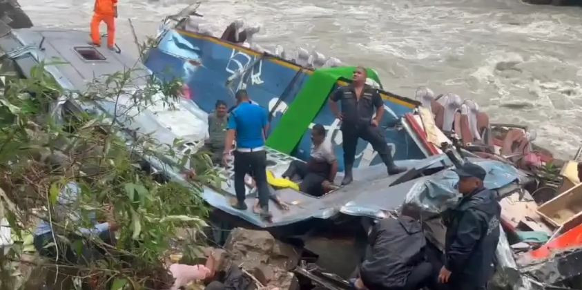 मर्स्याङ्दी बस दुर्घटना अपडेट : १४ जनाको मृत्यु, १६ जना घाइते