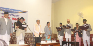 गण्डकीमा दुई तिहाइको सरकार,नौ सदस्यीय मन्त्रिपरिषद् गठन