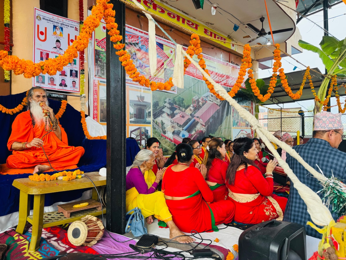 मुक्तिनाथधाममा हरिबोधनी एकादशी : अखण्ड संकृतन महासत्संग तथा महापुजा