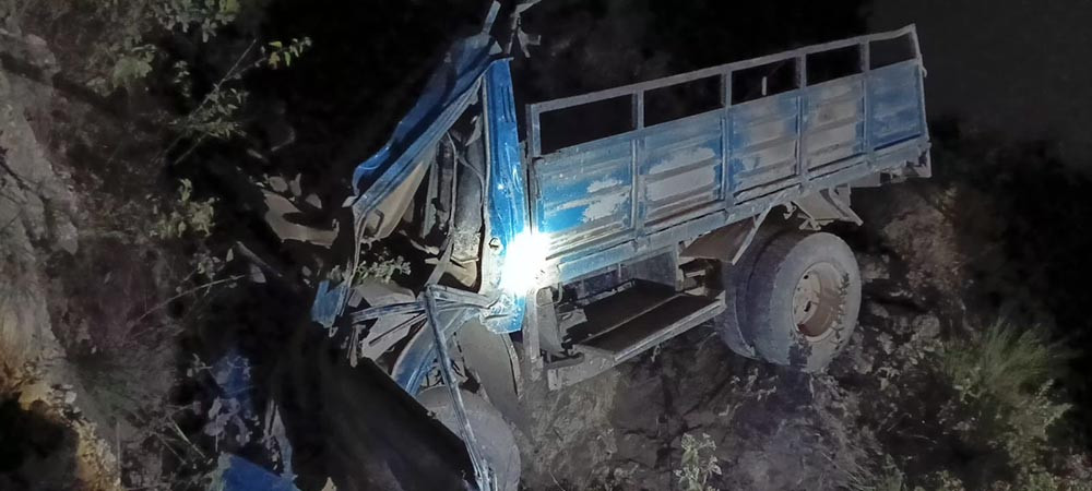काभ्रेपलान्चोकमा ट्रक दुर्घटना, दुईजनाको मृत्यु