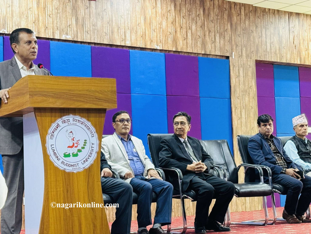 लुम्बिनी बौद्ध विश्वविद्यालय  : २ सय ८९ विद्यार्थी दीक्षित हुँदै