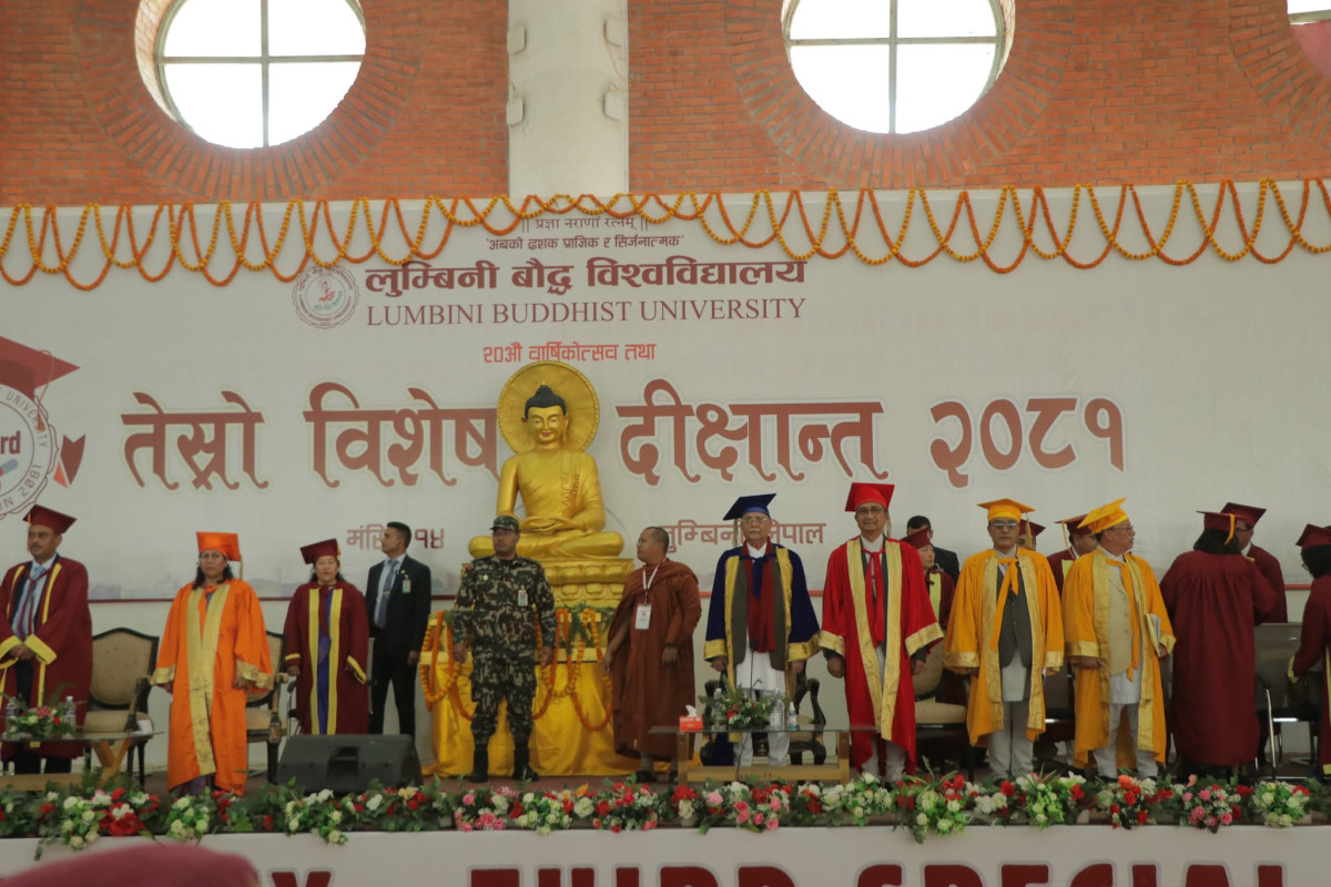 मान्छेहरुले मात्रै होईन, चराचुरुङगी किरा फट्याङ्ग्राले पनि लुम्बिनी सम्झिने गरि योजना बनाएका छौं : प्रधानमन्त्री ओली