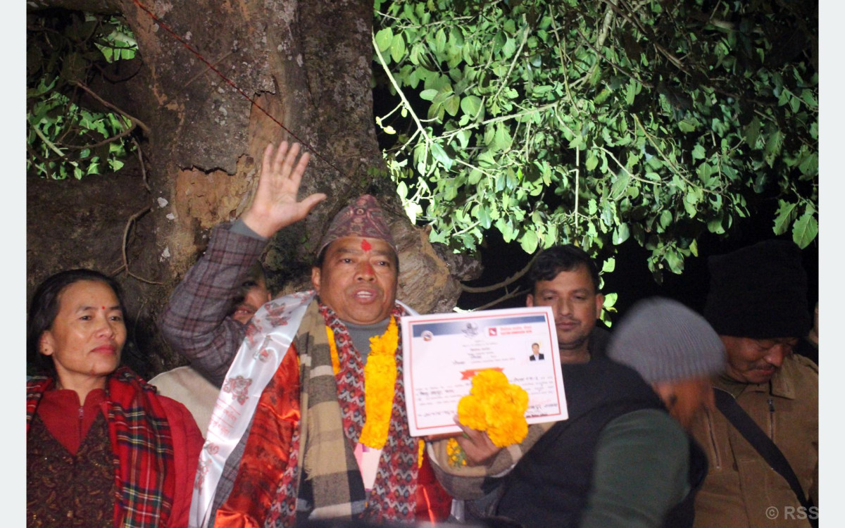 गोरखा नगरपालिका–५ को वडा अध्यक्षमा माओवादी केन्द्रका राना विजयी